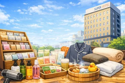 スーパーホテル千葉駅前のアメニティは充実している？