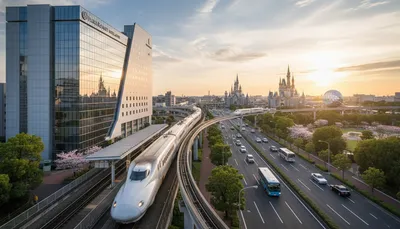 ダイワロイネットホテル千葉中央からディズニーへのアクセス方法？最適なルートと所要時間を解説