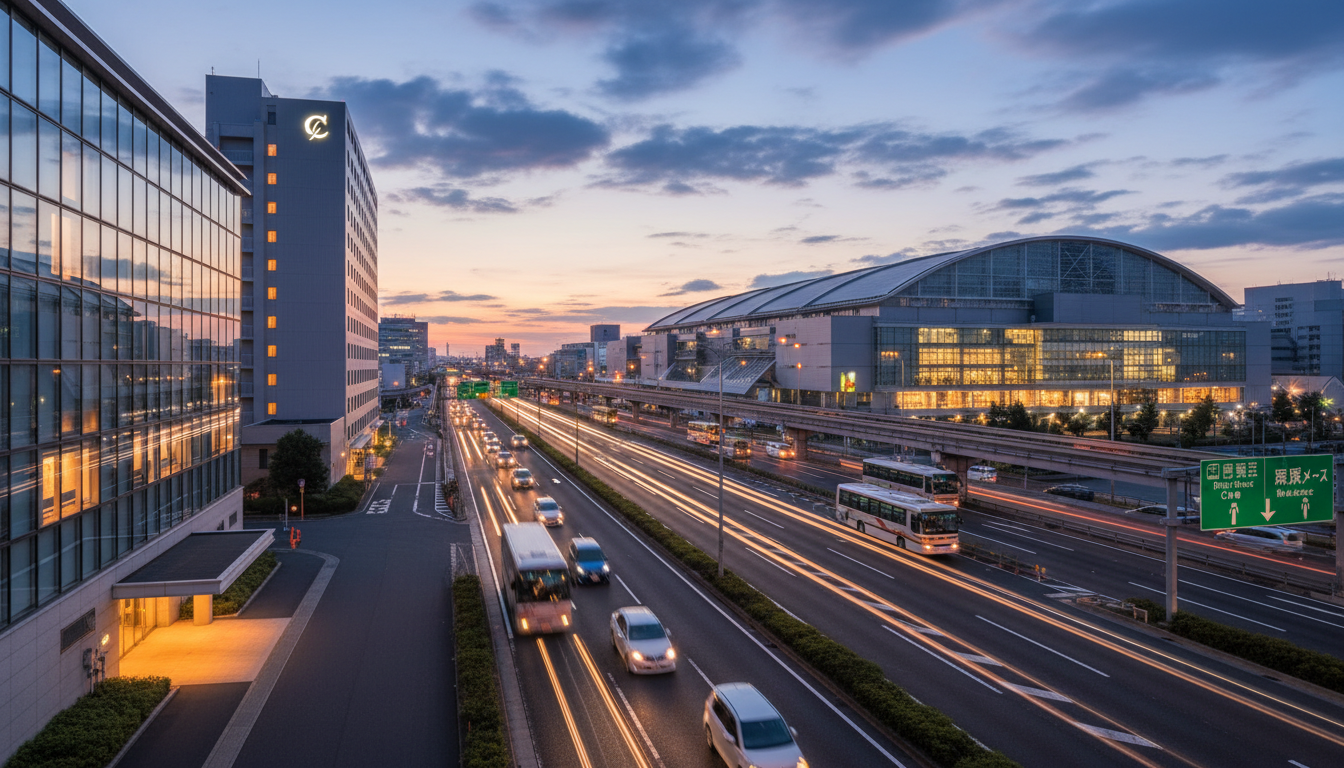 ザ・コージーホテル千葉から幕張メッセへのアクセス方法？最適なルートと所要時間を徹底解説