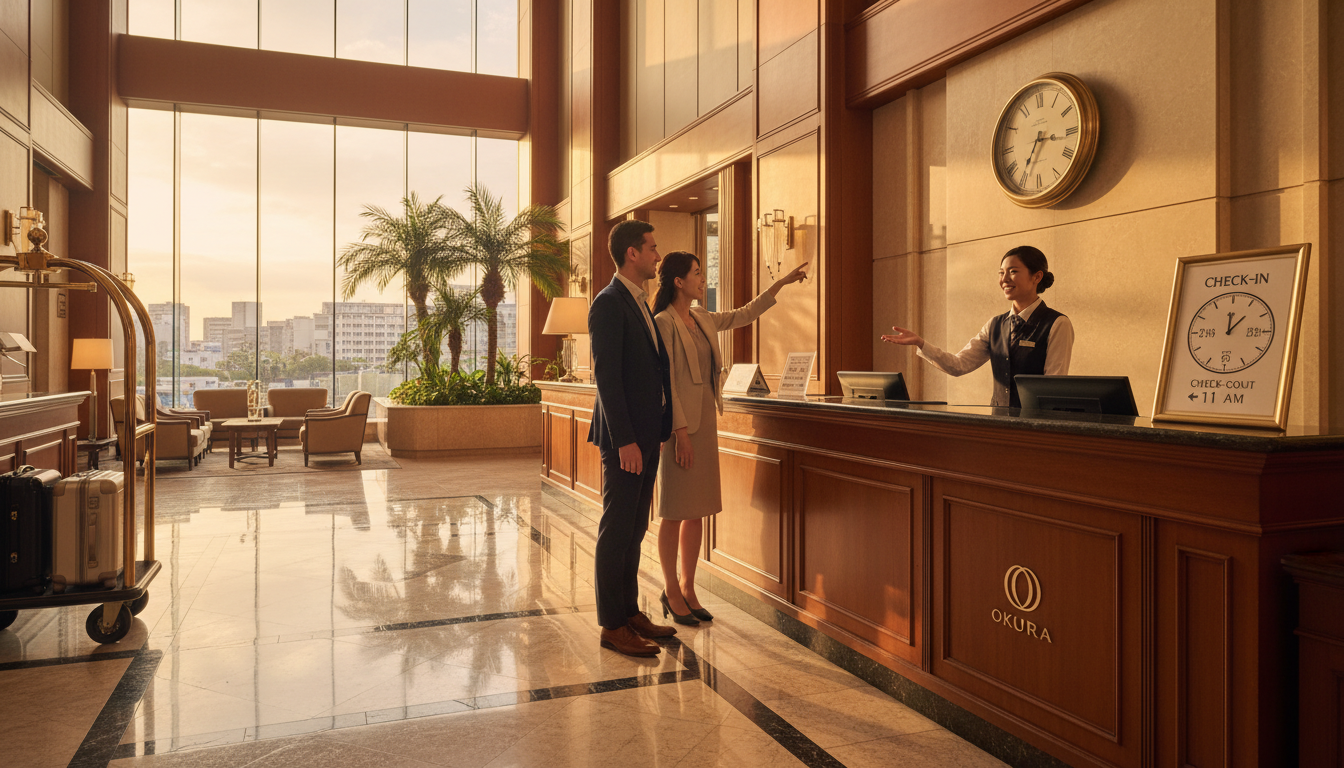 オークラ千葉ホテルのチェックインとチェックアウト時間は?快適な滞在のための完全ガイド