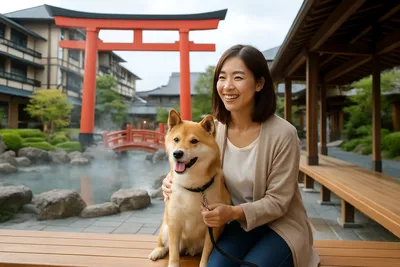 大江戸温泉物語の犬連れ関西旅行ガイド？利用条件と人気施設を解説