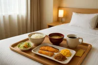 スーパーホテルの朝食は部屋で食べられる？持ち帰り可否と店舗別の対応を解説