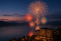 諏訪湖花火ホテル予約いつから？人気宿は前年秋から開始！確実に押さえる方法を解説
