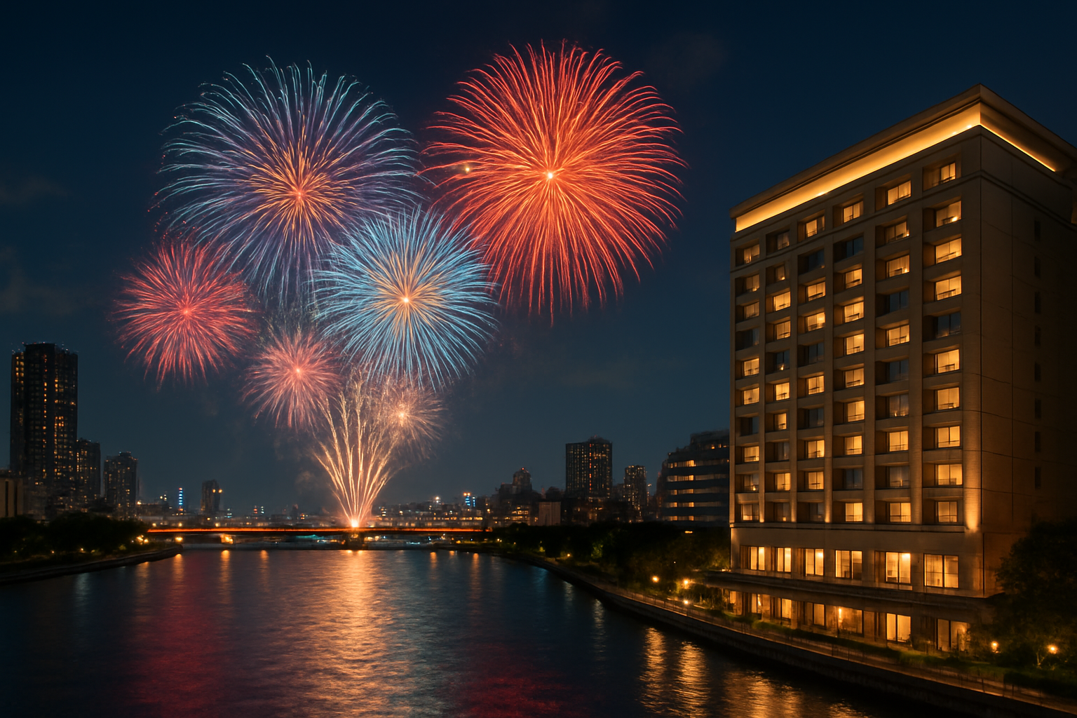 隅田川花火大会のホテル予約はいつから？2026年の開始時期と予約成功のコツをご案内！